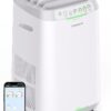 Nuwave OxyPure ZERO Smart Air Purifier, Large Area up to 2,002 Sq Ft, Dual 4-Stage Air Filtration, Adjustable 30°, 60°, 90° Vents, Washable & Reusable Filters for ZERO Waste &...