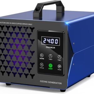 ONAMOR Digital Ozone Generator Odor Eliminator 45,000mg/h, High Capacity Ozone Machine Odor Removal Up to 8,000 Sq.Ft, Ozone Odor Eliminator, Ionizer Deodorizer Ozonator for...