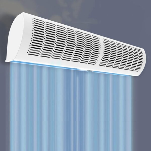 Outdoor Air Curtain Machine with Large Air Volume, 2 Speed and Wind Direction Adjustable, Commercial Household Indoor and Outdoor Air Curtain Machine with Remote Control (Size :...