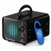 Ozone Generator 12,000mg/h & Ozone Machine Odor Removal - O3 Deodorizer, High Capacity Commercial Ozone Machine, Home Ozone Generator for Car, Rooms, Smoke and Pets - Qucship