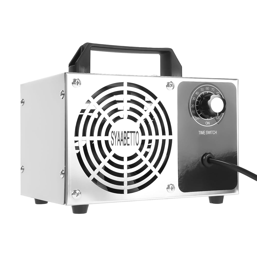 Ozone Generator 48000mg/h Ozone Odor Eliminator High Capacity Ozone Generator Odor Removal Deodorizer Ozonator for Home, Cars and Pets - High Capacity Ionizer Ozone Air Purifier(4) Ozone Generator 48000mg/h Ozone Odor Eliminator High Capacity Ozone Generator Odor Removal Deodorizer Ozonator for Home, Cars and Pets - High Capacity Ionizer Ozone Air Purifier(4)