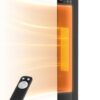 PELONIS 30” Ceramic Tower Space Heater with Adjustable Thermostat for Large Room, 75° Oscillation, Remote Control & 12H Timer, Tip-Over Switch & Overheating Protection, 1500W,...