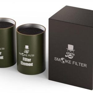 Personal Smoke Air Filter 2PCS Supporting Filter,Suitable for Capturing Smoke and Removing Odors in Cars, Offices and Bedrooms, Durable for 500 Times of Use, Easy Breathing