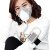 Personal Wearable Electrical Air Purifying Mask with Rechargable Air Filter,Portable Mini Air Purifier