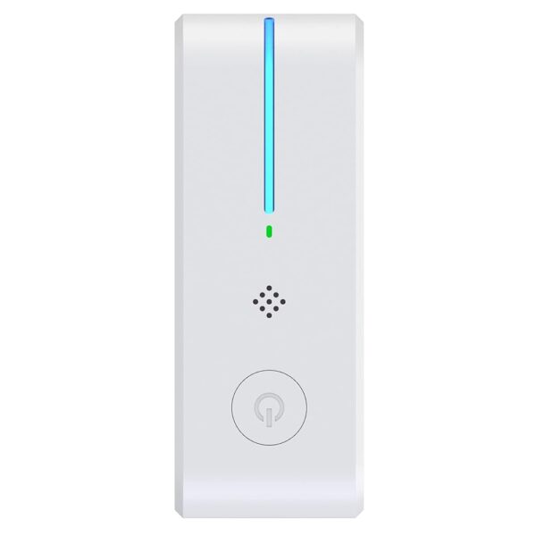 Plug-in Air Purifier, Ionizer Air Purifier Portable Air Purifier for Home, Bedrooms, Toilets, Living Room, Bathrooms, Closets, Pet Room, Power Saving White