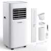 Portable Air Conditioners,10000 BTU air conditioner Cools Up to 450 Sq. Ft. 3 in 1 Portable AC with Remote Control,24H Timer, Smart Sleep Mode,Window Installation Kit & Filter...