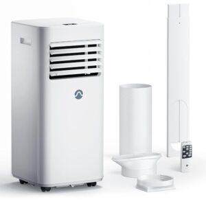 Portable Air Conditioners, 10000 BTU Portable AC for Room up to 450 Sq. Ft., 3-in-1 AC Unit, Dehumidifier & Fan with Digital Display, Remote Control, Window Installation Kit,...