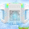 Portable Air Conditioners, 180°Oscillation Mini Air Conditioners, 4 Wind Speed Portable AC, Built-in Ambient Lighti AC Unit, Large Water Tank Air Cooler for...