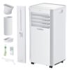 Portable Air Conditioners,3-in-1 AC Unit 12000 BTU Cool Up to 550 Sq.Ft. with Remote Control/Smart Sleep Mode/24Hrs Timer/Window Installation Kit & Filter Cleaning Brush,...