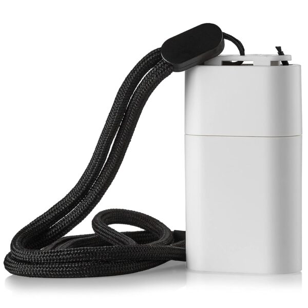Portable Air Purifier Necklace - Rechargeable and Wearable Personal Air Device for Kids and Adults - Portable & Travel Size, Use at Home, Office, Car, Grocery Store, School or...