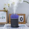 Portable Mini Humidifier, Small Humidifier for Plants, USB Personal Desktop Office Humidifiers, Quiet Cool Mist Air Diffuser for Baby Bedroom Travel and Car, Easy One-Button...