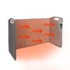 Portable Space Heater for Office and Home, Foldable, Quiet Floor Foot Warmer Under Desk for Leg and Feet, Personal Electric Panel Space Heater with Thermostat and Timer, with...