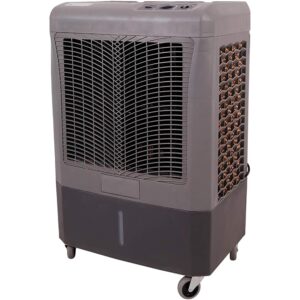 Portable Swamp Coolers - 3100 CFM MC37M Evaporative Air Cooler with 3-Speed Fan - Water Cooler Fan 950 sq. ft. Coverage High Velocity Outdoor Cooling Fan Swamp Cooler by...