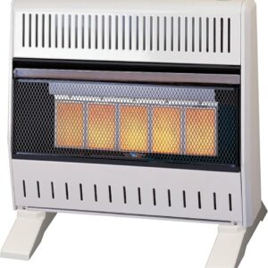 ProCom MN300TPA-B Ventless Natural Gas Infrared Space Heater with Thermostat Control for Home and Office Use, 30000 BTU, Heats Up to 1400 Sq. Ft., Includes Wall Mount and Base...