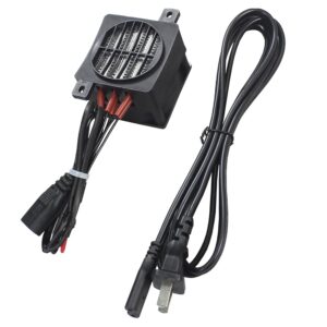 PTC Car Fan Heater 110V 200W Electric Ceramic Energy Saving Constant Temperature Thermistor Insulation PTC Air Auto Heating Element for 3D Printer Humidifier Air Conditioning,...