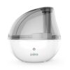 Pure Enrichment MistAire Silver Ultrasonic Cool Mist Humidifier for Bedroom, Office, Nursery & Indoor Plants - Lasts Up to 25 Hours, Whisper-Quiet Operation, Optional Night...
