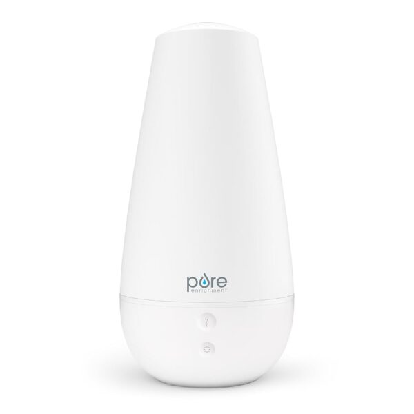 Pure Enrichment PureSpa XL 3-in-1 Cool Mist Humidifier, Essential Oil Diffuser & Mood Light - 2L Tank Provides Powerful Mist Coverage up to 350 sq ft in Bedroom, Office & Large...