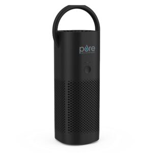 Pure Enrichment PureZone Mini Portable Air Purifier - Cordless True HEPA Filter Cleans Air & Eliminates 99.97% of Dust, Odors, & Allergens Close to You - Cars, School, & Office...