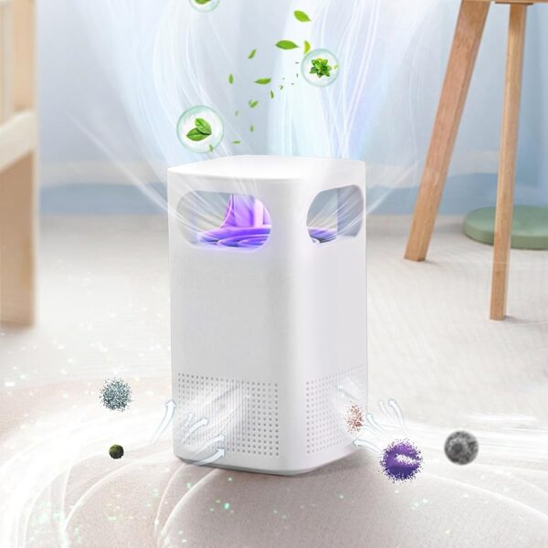 Purifier, Bedroom Purifier, Purifier For Home Use, Small And Portable Purifier, Ultra-Quiet Sleep, For Living Rooms, Bedrooms, white