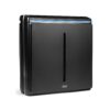 Rabbit Air A3 SPA-1000N Ultra Quiet HEPA Air Purifier, 6 stage filtration, Wall Mountable, For Large Rooms, Removes Airborne Allergens, Smoke, Dust, Mold, & VOCs (Black, Odor...