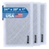 RAYAIR SUPPLY 24x28 Replacement Filter Pads Compatible with Dynamic Air Cleaner 24 x 28 Refills (3 Pack)