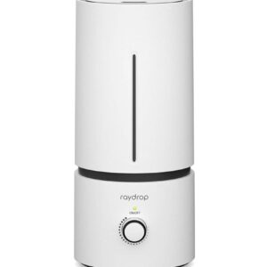 raydrop Cool Mist Humidifiers for Home Babies, 1.70 L Quiet and Small Ultrasonic Humidifier for Bedroom Nightstand, Space Saving, Auto Shut Off - (0.45 Gallon, US 110 V)