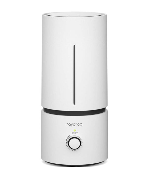 raydrop Cool Mist Humidifiers for Home Babies, 1.70 L Quiet and Small Ultrasonic Humidifier for Bedroom Nightstand, Space Saving, Auto Shut Off - (0.45 Gallon, US 110 V)