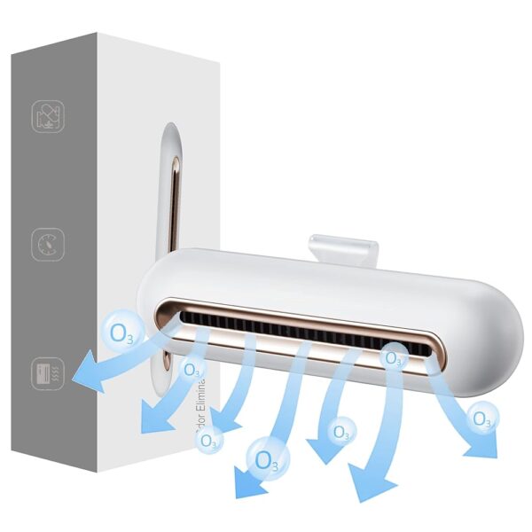 Reusable Refrigerator Deodorizer - Odor Eliminator Remover - Fridge Freshener - For Fridge, Freezer, Shoe Closet, Wardrobe, Car, Pet - Reusable and No Consumables - by M.A.D....
