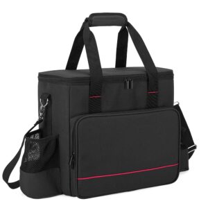 samdew Portable Heater Carry Bag Compatible with Mr. Heater MH9BX, Buddy Propane Heater Carrying Case with Pockets and Handles, Black, Bag Only