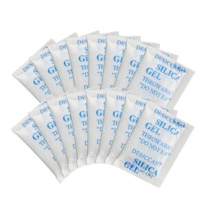 Silica Gel Packets,2 Gram 500 Packs Desiccant Pack Food Grade Silica Packets for Moisture Control, Rechargeable Moisture Absorber Bags for Storage