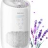 Slevoo Air Purifiers for Bedroom Pets in Home, 2024 New Upgrade H13 True HEPA Air Purifier with Fragrance Sponge, Effectively Clean of Dust, Pets Dander, Smoke, Pollen, Odors,...