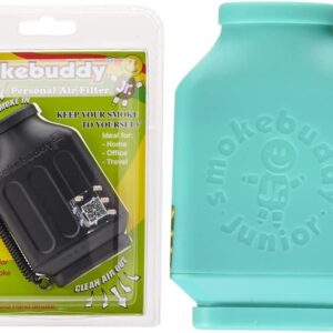 smokebuddy smokebuddy Jr Black Personal Air Filter & Smoke Buddy Teal Junior Personal Air Filter
