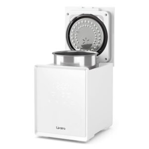 Stainless Steel Humidifier, 3L Warm Mist Humidifier, Easy Clean with Warm Steam Humidifier, Healthy Air Mist Humidifiers for Bedroom Living Room, with Sleep Mode and Auto-off...