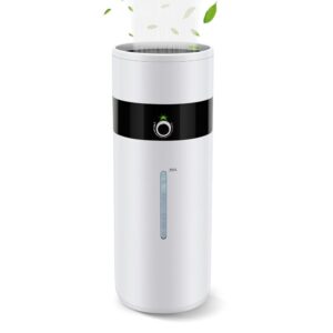Tower Humidifiers for Large Room 1000 sq ft,Hioo 18L 4.76Gal Ultrasonic Topfill Cool Mist Air Humidifier with 360° Nozzle for Baby Plant Yoga Home Office Bedroom Greenhouse...