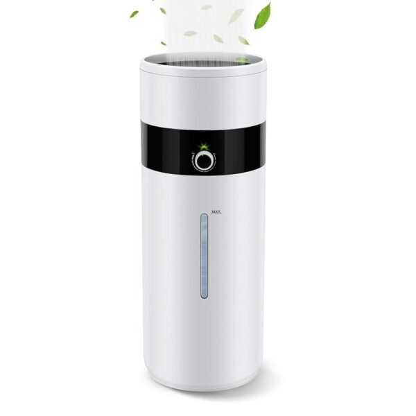 Tower Humidifiers for Large Room 1000 sq ft,Hioo 18L 4.76Gal Ultrasonic Topfill Cool Mist Air Humidifier with 360° Nozzle for Baby Plant Yoga Home Office Bedroom Greenhouse...