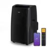 TURBRO 14,000 BTU Smart WiFi Portable Air Conditioner, Cooling up to 600 Sq Ft, 3 in 1 Functions, with Remote, Supports Alexa Control, Greenland