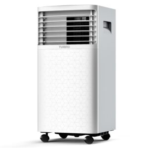 TURBRO Greenland 10,000 BTU ASHRAE (6,000 BTU SACC) Portable Air Conditioner, Dehumidifier and Fan, 3-in-1 Floor AC Unit for Rooms up to 400 Sq Ft, Sleep Mode, Timer, Remote...