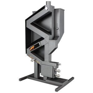 US Stove Company US GW1949 Wiseway Non-Electric Pellet Stove, 60 lbs Hopper, Black