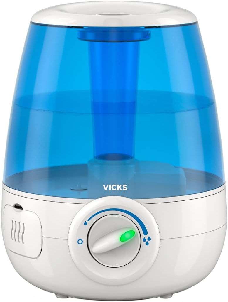 Vicks Filter-Free Ultrasonic Humidifier. #1 Brand Recommended by Pediatricians*. 1.2 Gal Ultrasonic cool mist humidifier for medium to large Bedrooms, Kids Rooms, and More. Use... Vicks Filter-Free Ultrasonic Humidifier. #1 Brand Recommended by Pediatricians*. 1.2 Gal Ultrasonic cool mist humidifier for medium to large Bedrooms, Kids Rooms, and More. Use...
