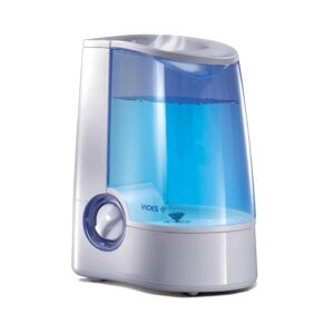 Vicks Warm Mist Humidifier - Air Humidifier for Bedroom, Home & Large Room, Baby, Kids and Adults Soothing Steam Vaporizer for Cough, Congestion, Allergies & Dry Air, VapoSteam...