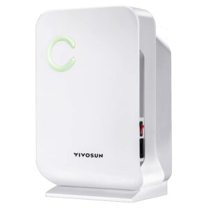 VIVOSUN Small Space Mini Dehumidifier, Ultra-Quiet Auto Shut-off Dehumidifier for Grow Tent, Bedroom, Bathroom, RV, Closet