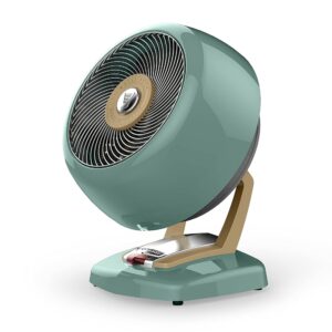 Vornado VHEAT Vintage Metal Heater, Whole Room Circulation, Adjustable Thermostat, Green