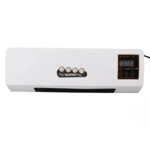 Wall Mounted Heating Machine, Smart Wall Heater, Dual Use Highly Efficient Wide Angles Mobile Small Air Heater, Easy Mount Heater, Indoor Use, for Home Bathroom Bedroom Office