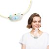 Wearabl Ionic Air Purifier Necklace| Kids ages 3-10| Wildfire smoke| 99% removal rate verified by 3-party labs| USB rechargeable 28hrs| Samll, portable| Neck size 15.75...