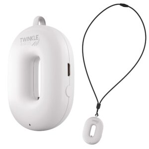 Wearable Air Purifier Necklace - Portable Personal Ionizer - Rechargeable Travel-Size Air Cleaner - Removes Dust Allergen Odor Viruses Bacteria - Use in Office Airplane Train...