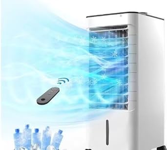 Windowless Portable Air Conditioner, 3-IN-1 Portable AC Unit with Remote, 12H Timer & 1.16 Gal Tank, 3 Modes 3 Speeds, Ductless Swamp Cooler with Oscillation, Evaporative Air... Windowless Portable Air Conditioner, 3-IN-1 Portable AC Unit with Remote, 12H Timer & 1.16 Gal Tank, 3 Modes 3 Speeds, Ductless Swamp Cooler with Oscillation, Evaporative Air...