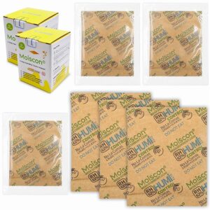 Wisesorb 30 Pack 62% RH 8 Gram Two-Way Humidity Control Packs for Storing 1 oz, Size 8 Moisture Control Packets Individually Wrapped