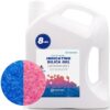 Wisesorb 8lbs Premium Blue Desiccant Beads, Indicating Silica Gel Beads (Blue to Pink), Reusable Desiccant Dehumidifier