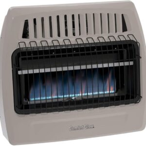 WORLD MKTG OF AMERICA/IMPORT CGS379 Dual Fuel Blue Flame Vent Free Wall Heater, 30,000 BTU, Beige