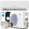 YITAHOME 24000 BTU Mini Split Air Conditioner Heat Pump System, Wifi Enabled 21 SEER2 208-230V Ductless AC Cool Up to 1500 Sq. Ft, Compatible with Alexa, Complete Installation...